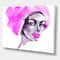 Designart - African American Woman Fashion Portrait - Modern Canvas Wall Art Print